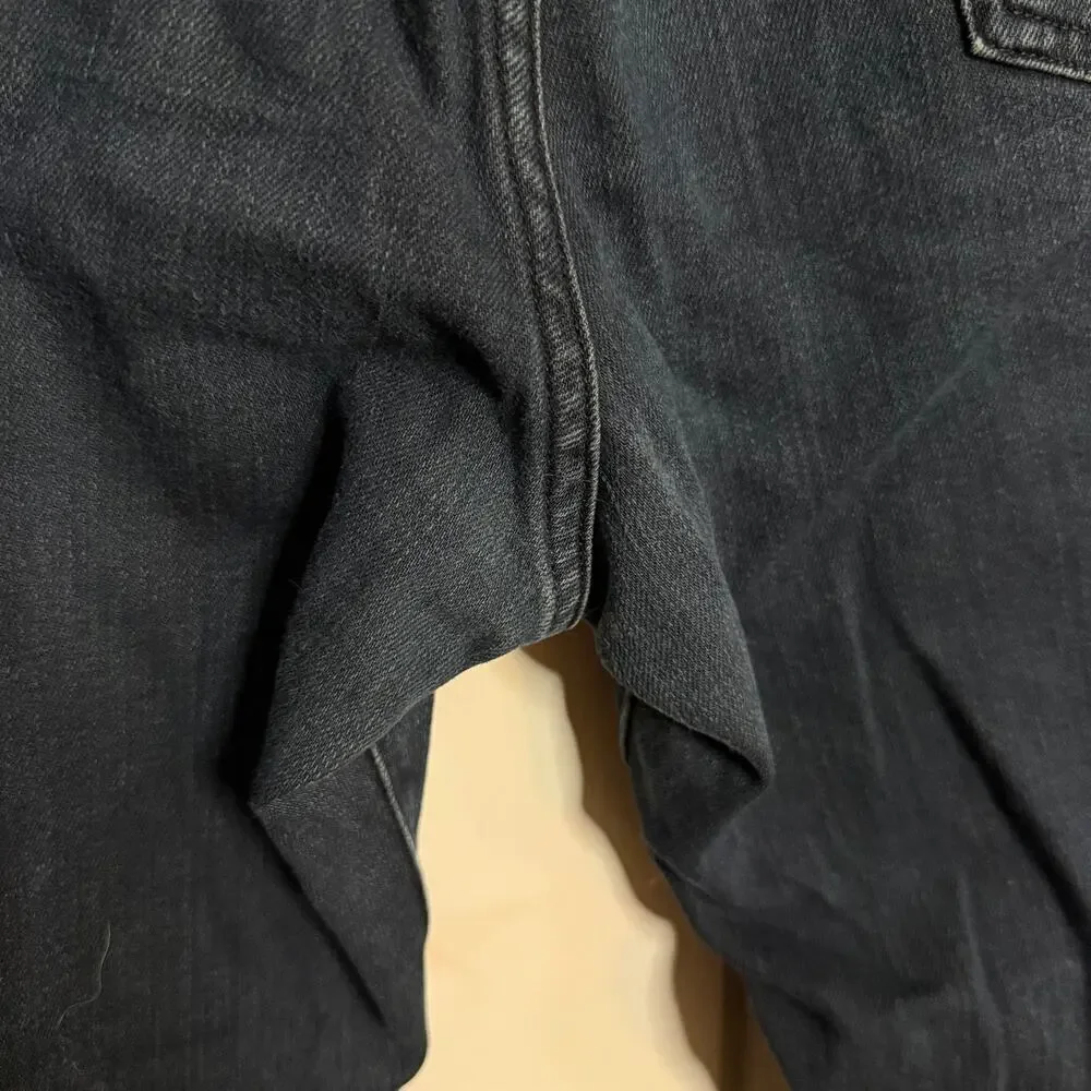 Frame Denim Men's L'Homme Slim Jeans in Placid Dark Wash Blue Size 36 x 31